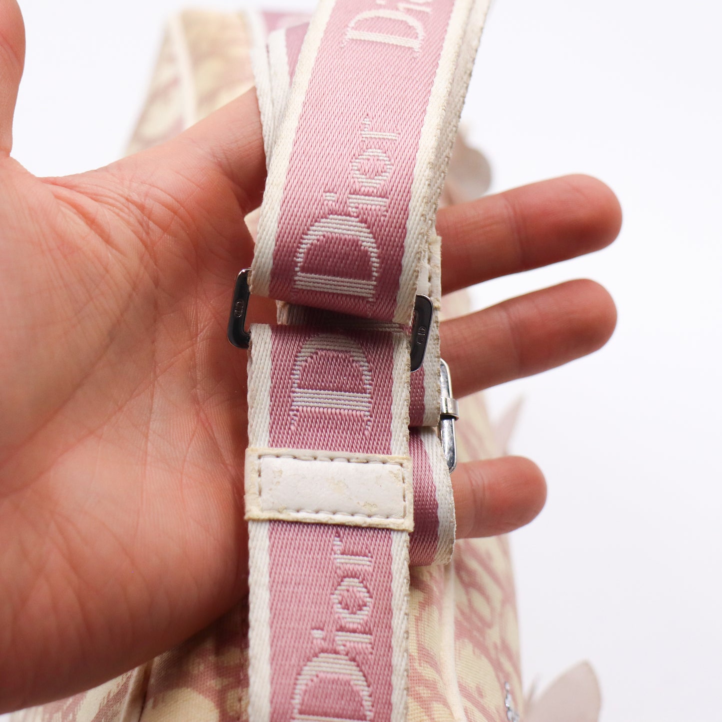 Dior Monogram Trotter Flower Oblique - 837