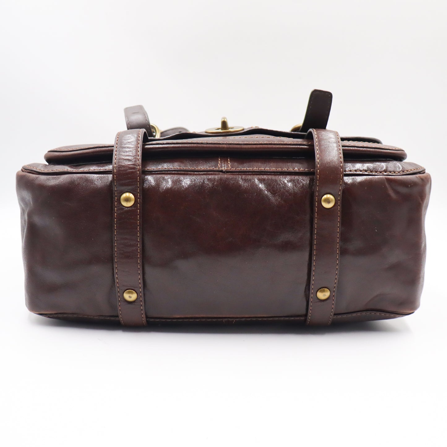 Coach Brown Hobo Tote Bag - 845