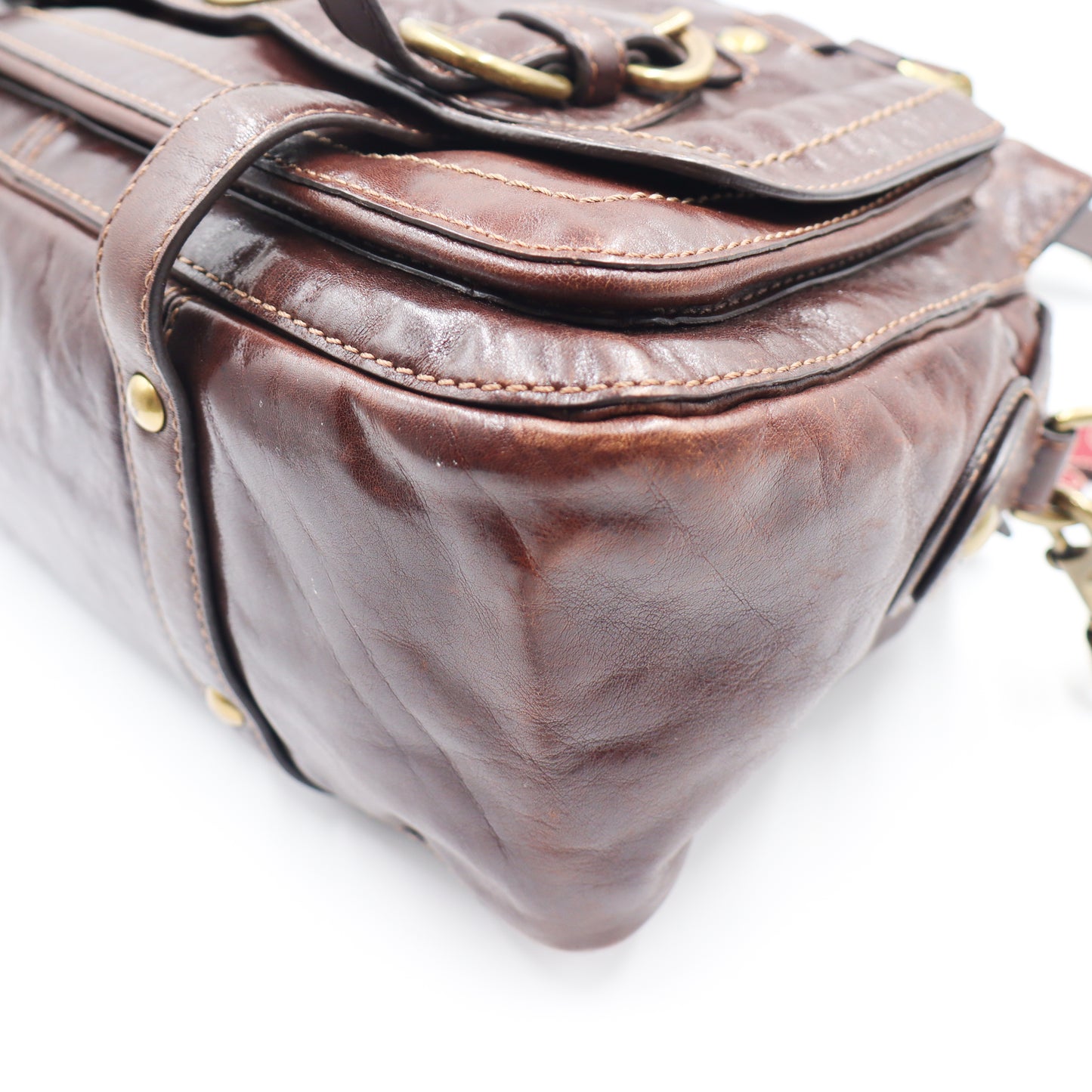 Coach Brown Hobo Tote Bag - 845