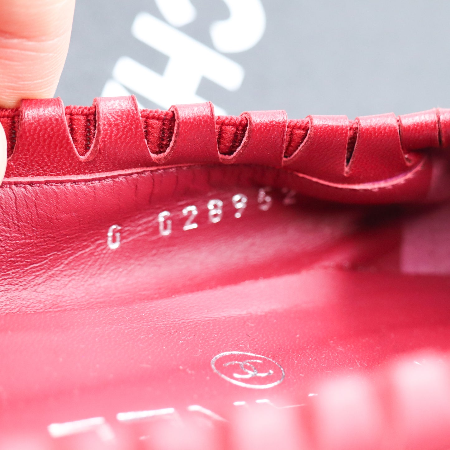 Chanel Ballerina Cherry Red EU 37 -  836