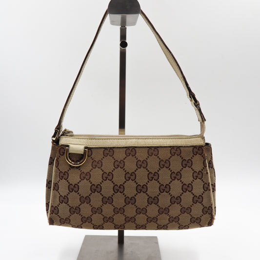 Gucci GG D-Ring Pochette Monogram - 855