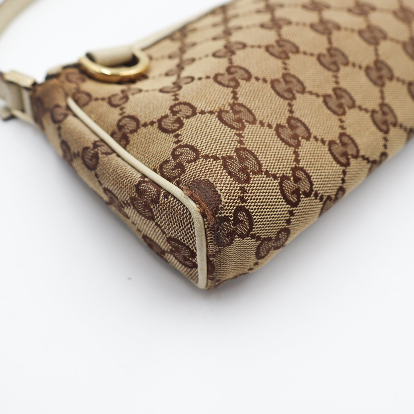 Gucci GG D-Ring Pochette Monogram - 855
