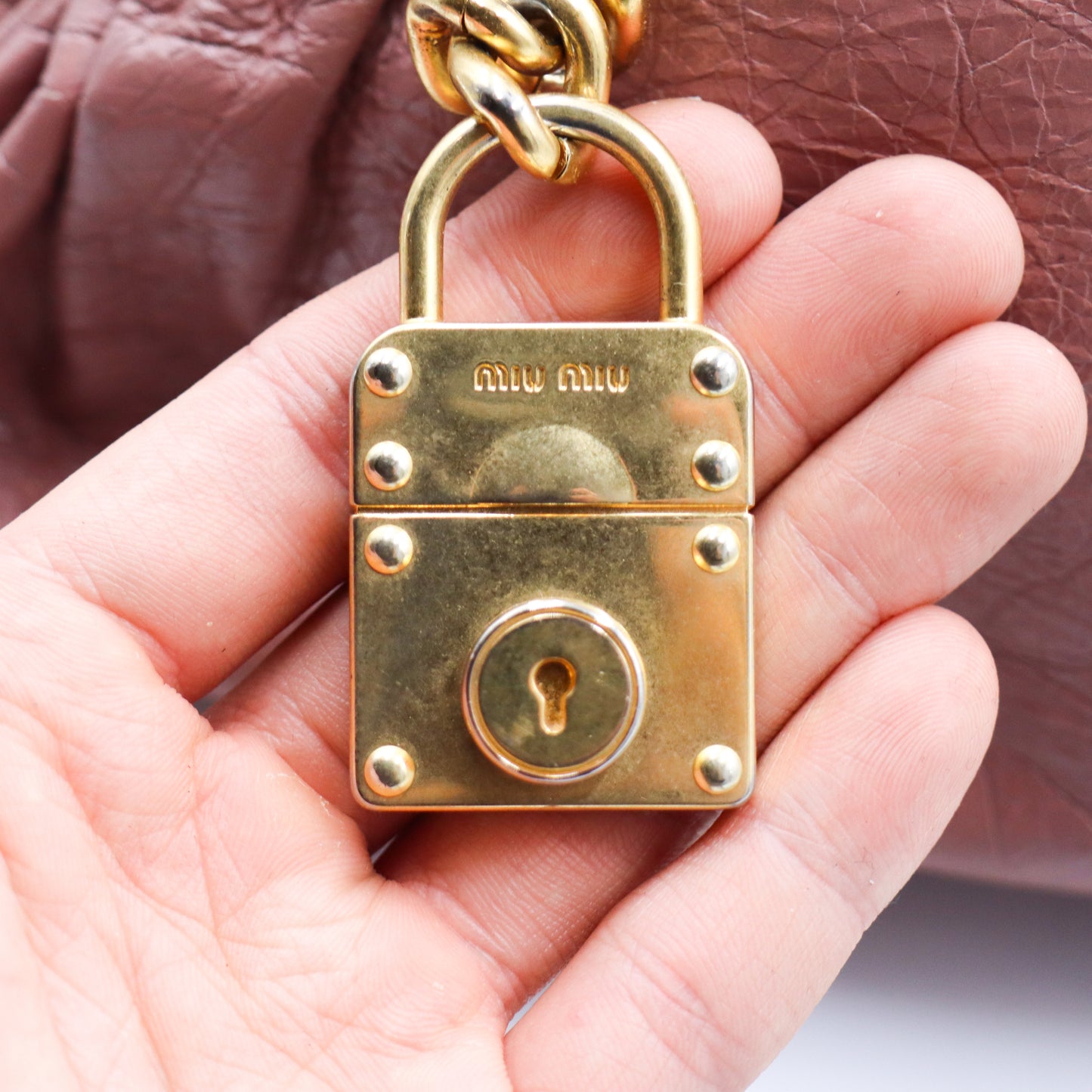 Miu Miu Matelasse Pink - 865