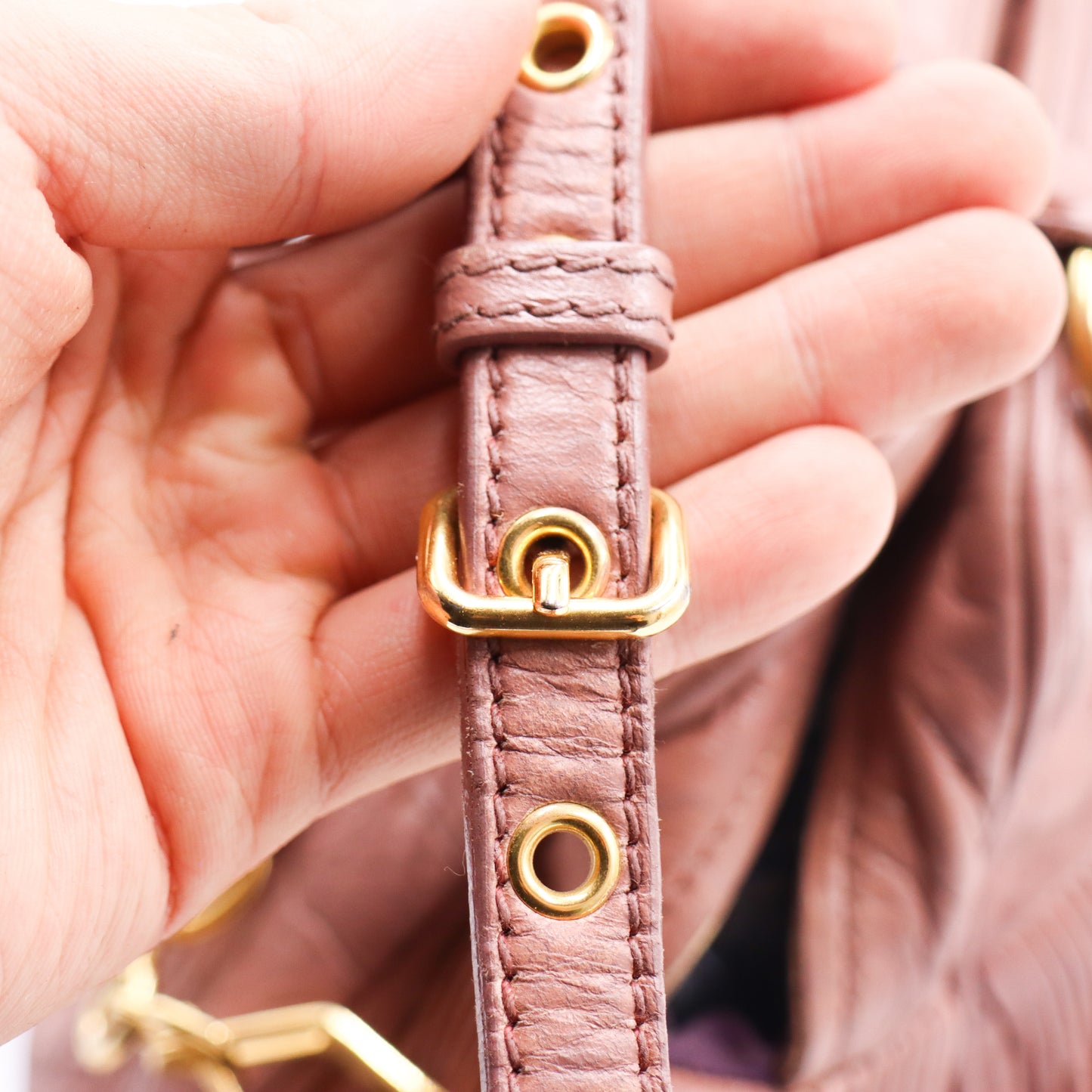 Miu Miu Matelasse Pink - 865