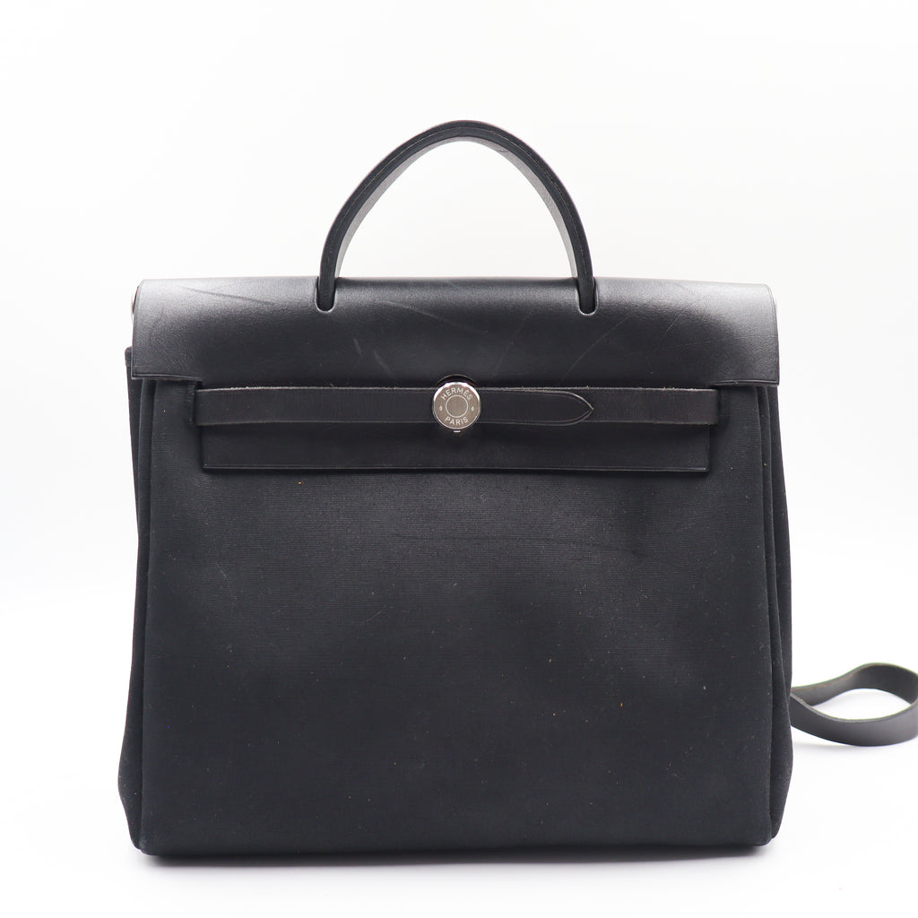 Hermes Herbag Black PM - 874