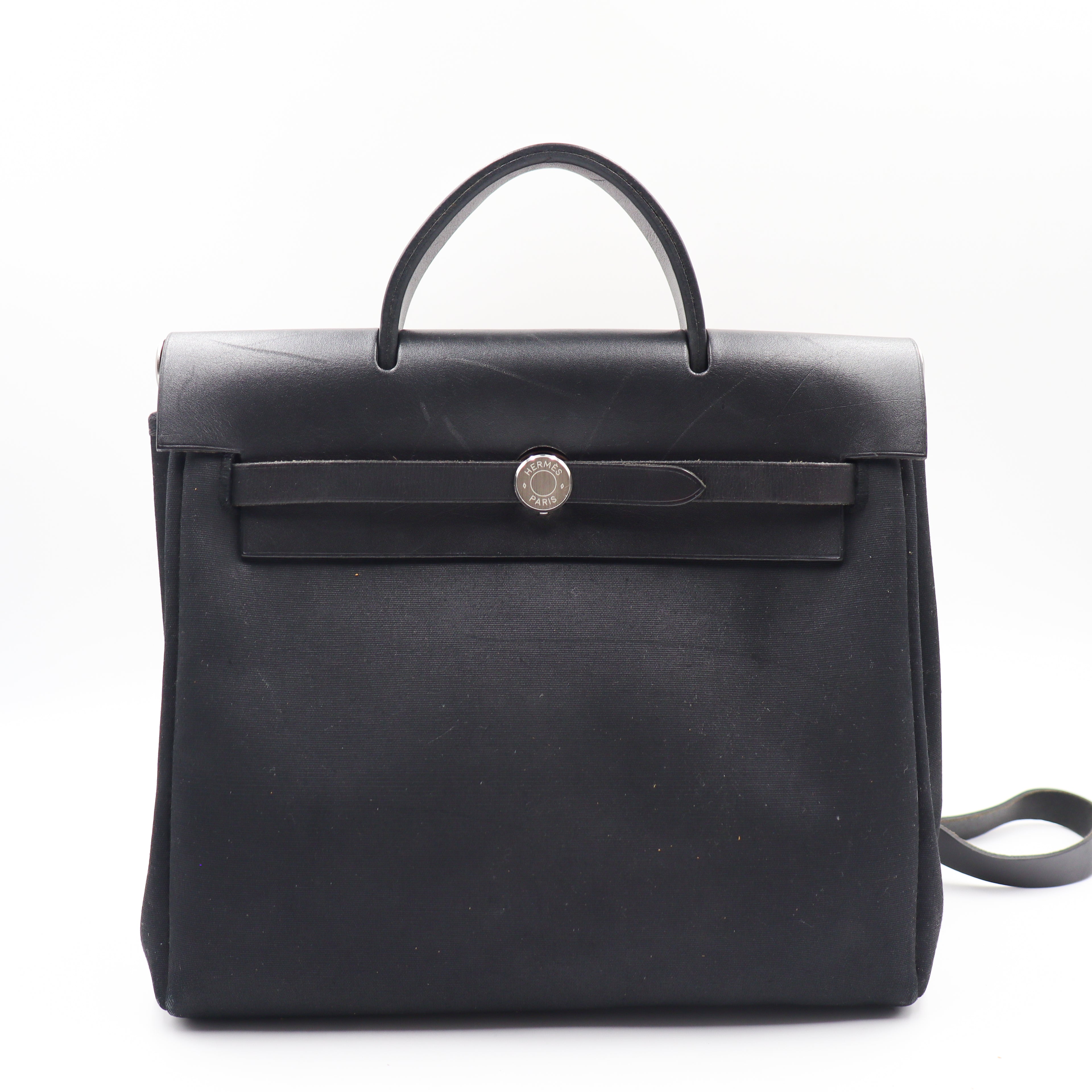 Hermes Herbag Black PM - 874