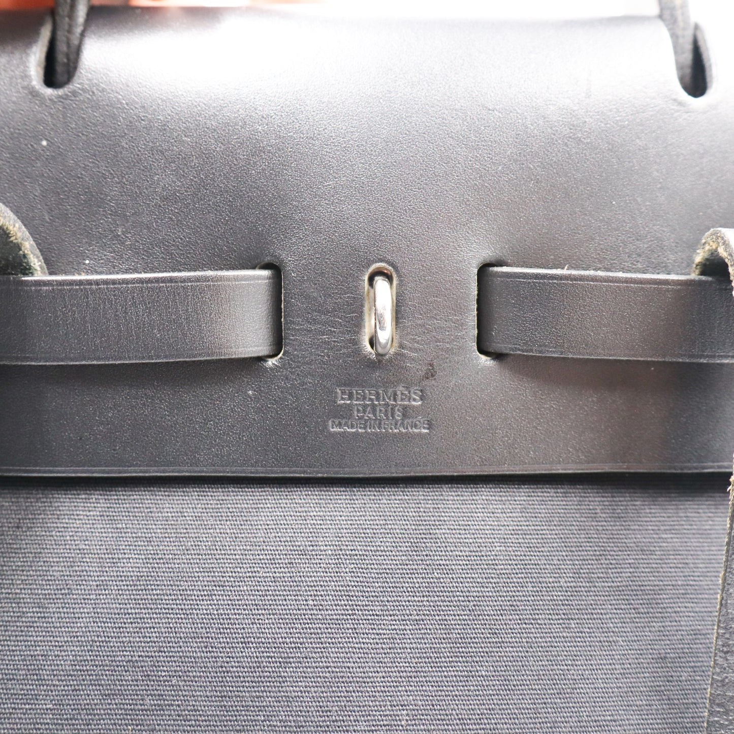 Hermes Herbag Black PM - 874