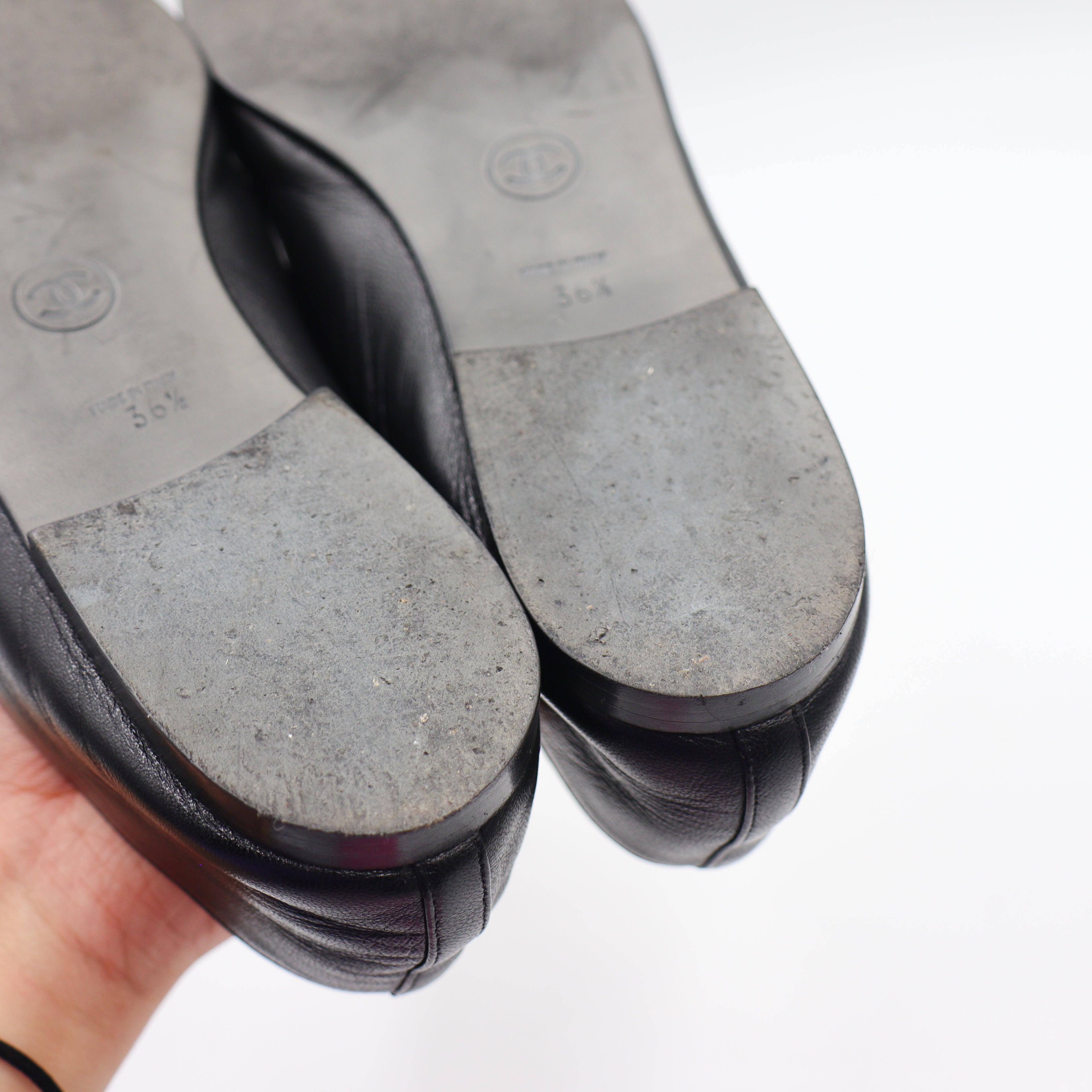 Chanel Ballerina Gr.36,5 - 977