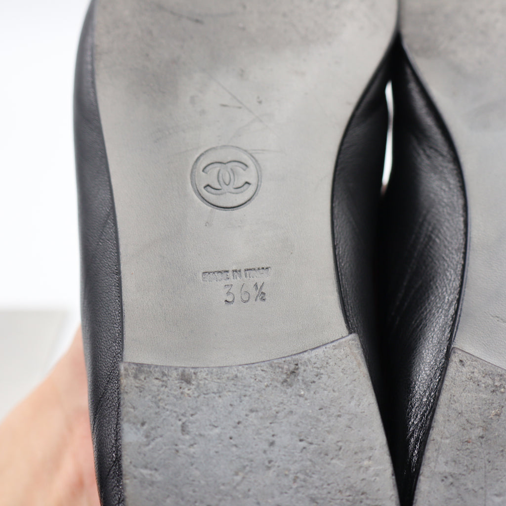 Chanel Ballerina Gr.36,5 - 977