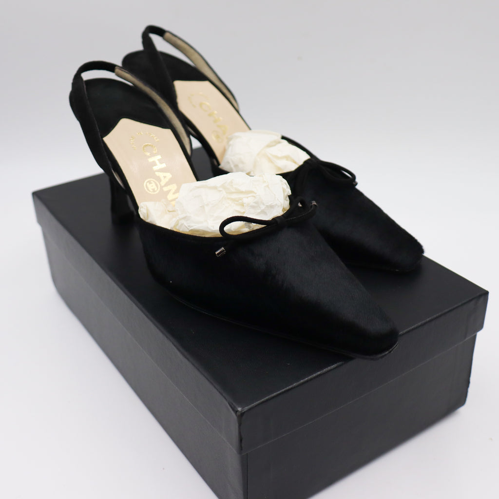 Chanel Heels Suede EU 36,5 - 976