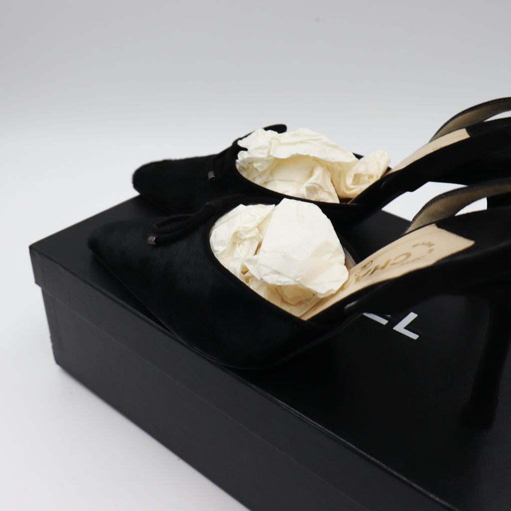 Chanel Heels Suede EU 36,5 - 976