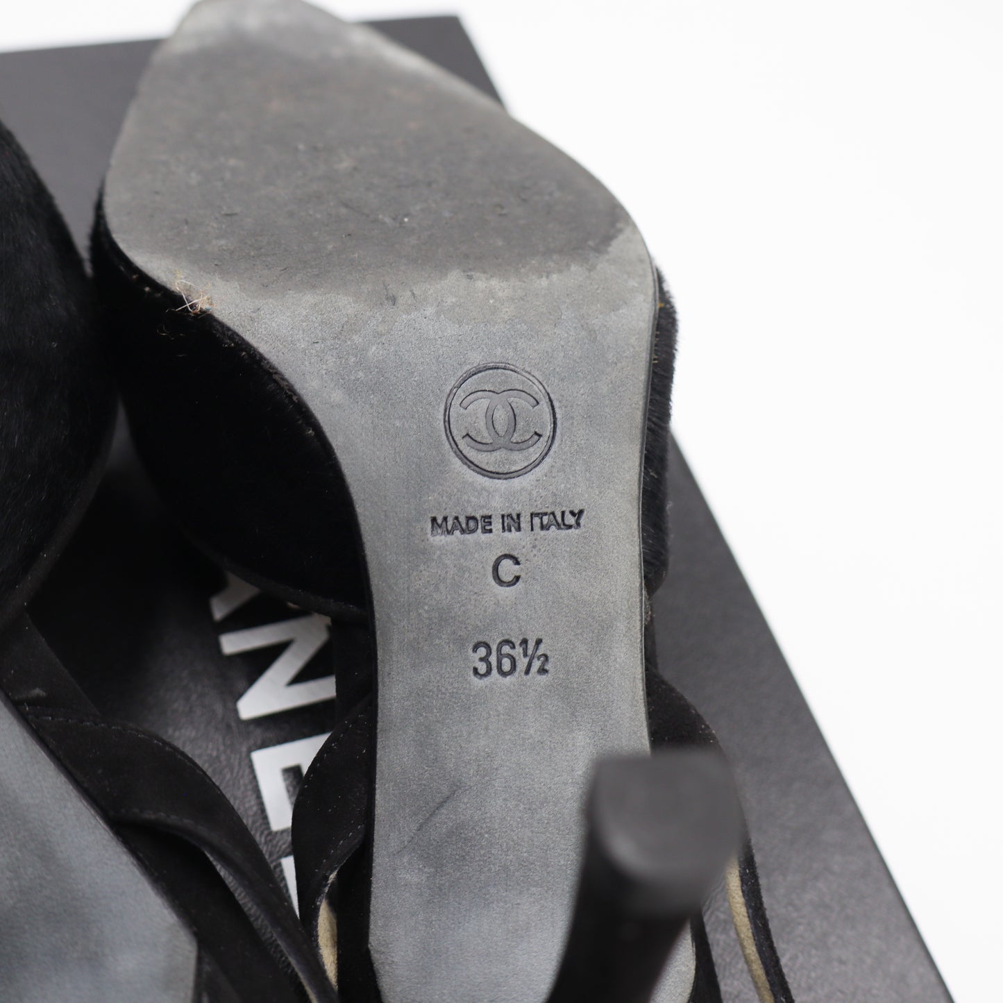 Chanel Heels Suede EU 36,5 - 976