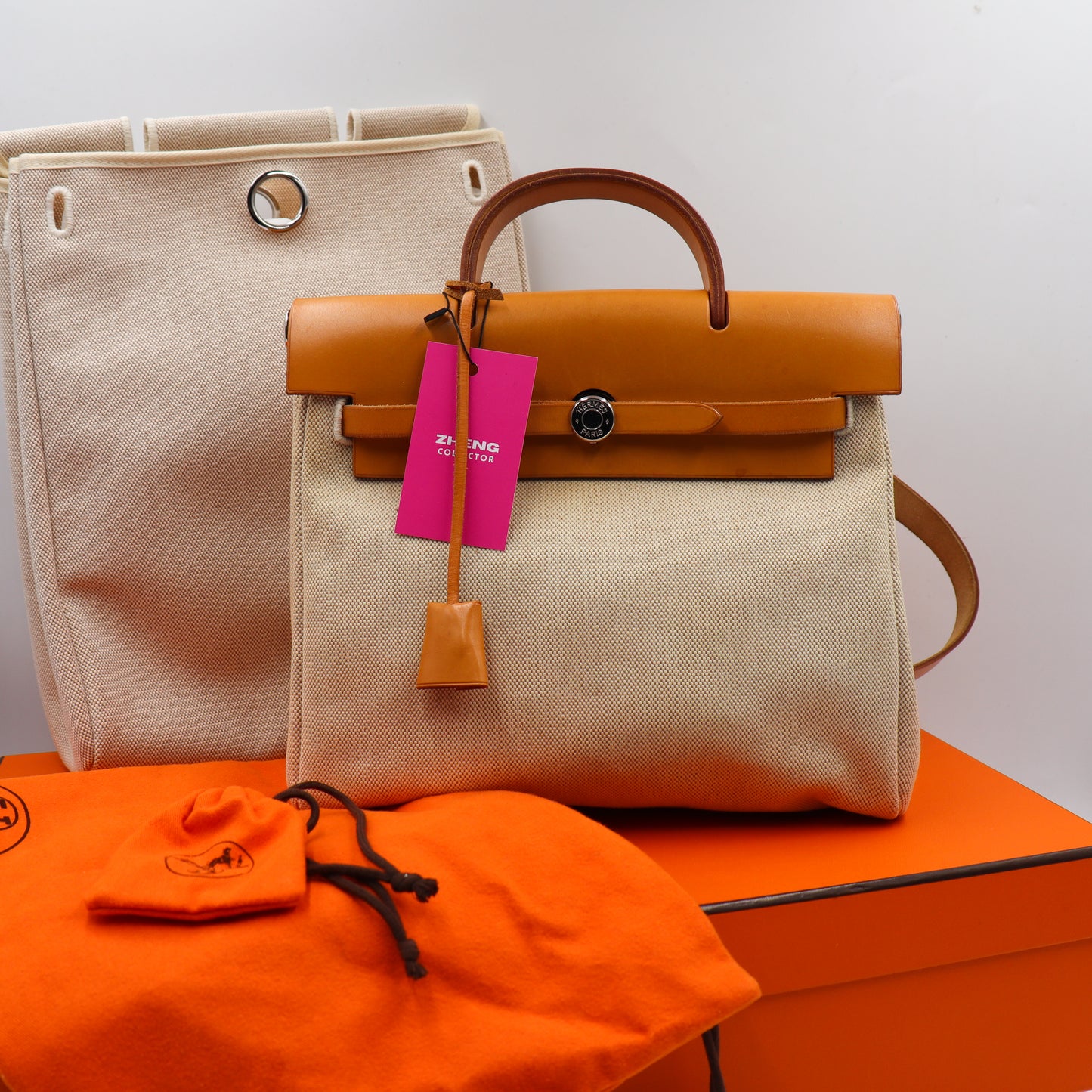 Hermes Herbag Beige PM - 1018